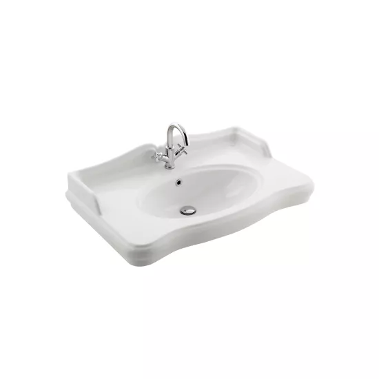 KALE BANYO VICTORIAN 90X55,5 ETEJERLİ LAVABO