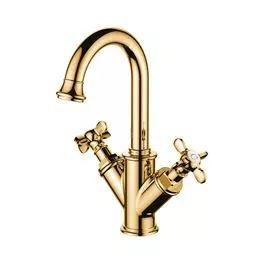 KALE VICTORIAN LAVABO BATARYASI GOLD